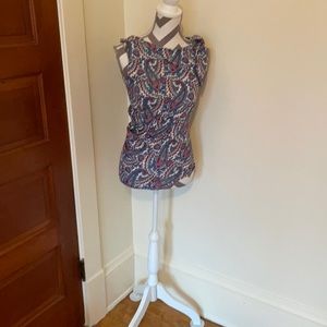 Moda international paisley top